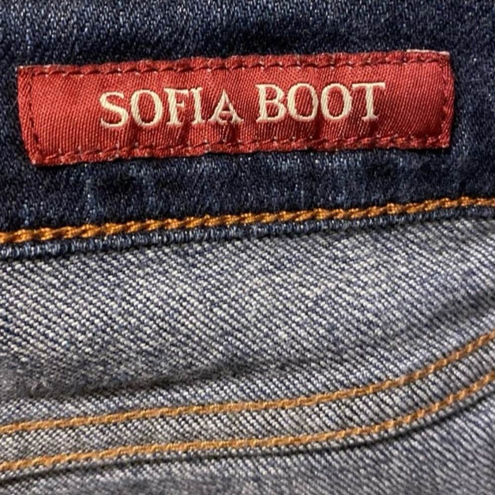Lucky Brand Jeans Womens 10/30 Sofia Boot Bootcut Mid Rise Blue Denim Stretch - Picture 4 of 11
